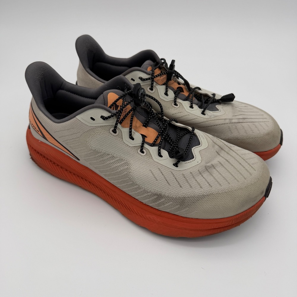 Altra Experience Form Mens 13 Running Shoes Tan Orange AL0A85NT280 Lock Laces
